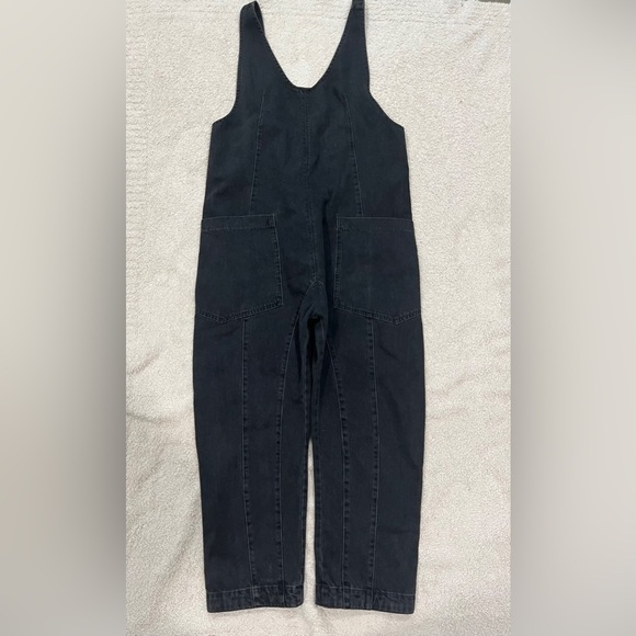 NEW! We The Free High Roller Jumpsuit Black Size XS - Picture 6 of 11